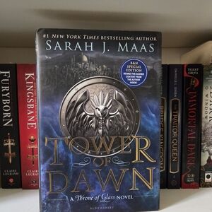 Barnes & Noble Special Edition - Tower of Dawn Book - Blue and Gold